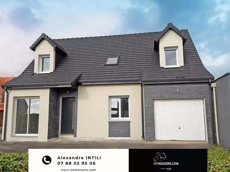 Maison neuve, 123,1 m² - Chanteloup-les-Vignes (78570)