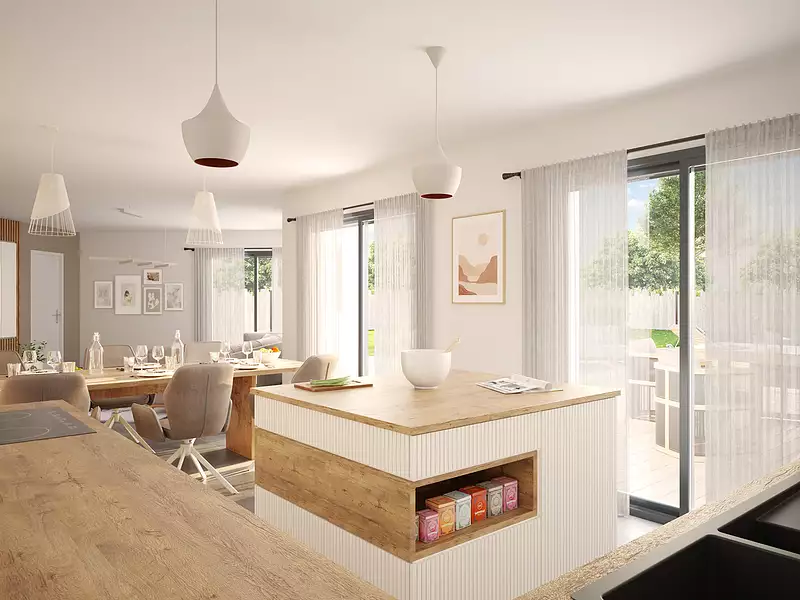 Maison neuve, 110 m² - Les Ormes (86220)