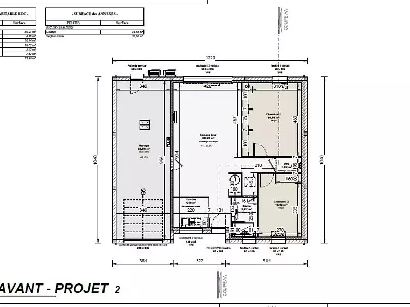 Maison neuve, 73 m² - Saint-Ouën-des-Toits (53410)