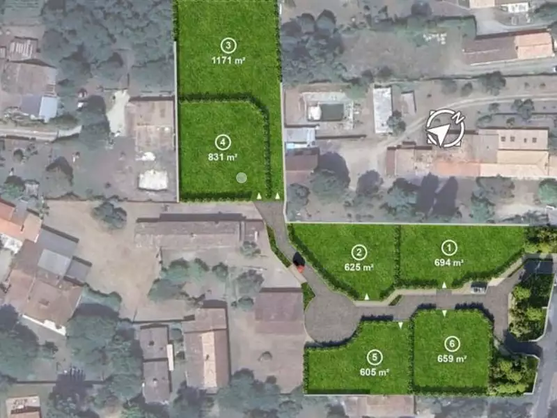 Terrain à bâtir, 605 m² - Landiras (33720)