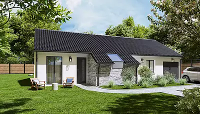 Maison neuve, 107 m²