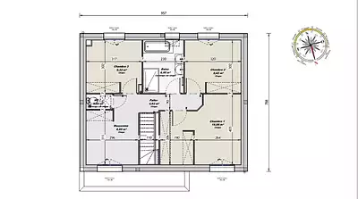 Maison neuve, 100 m²