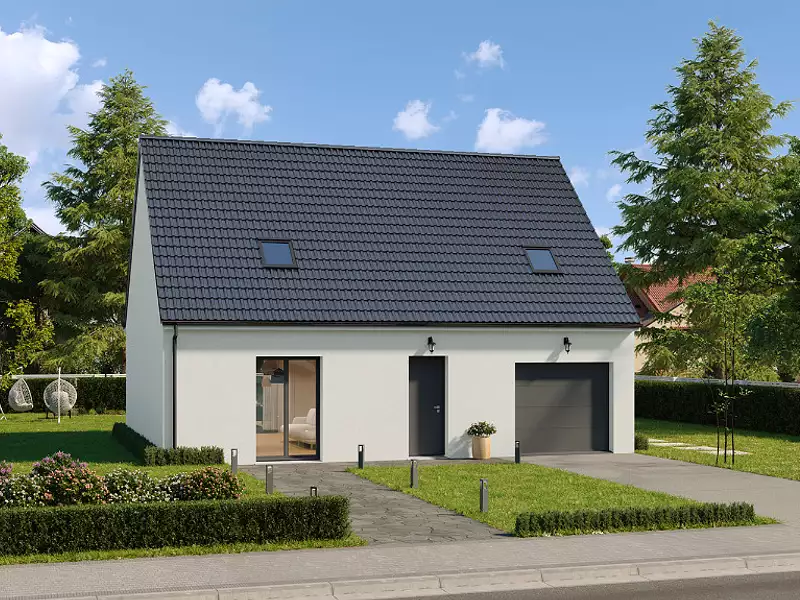 Maison neuve, 92 m² - Salins (77148)