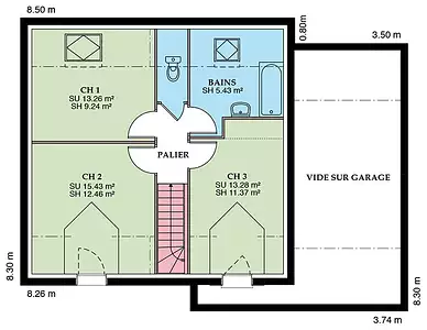 Maison neuve, 98 m²