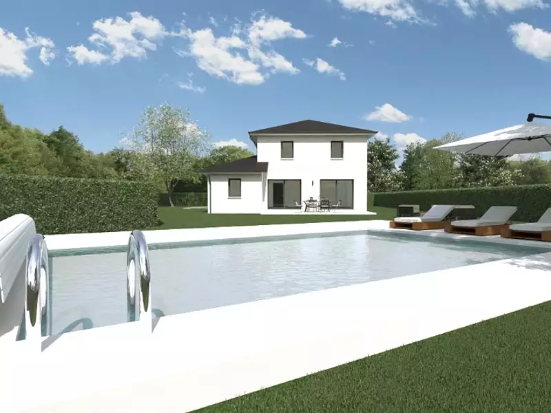 Maison neuve, 110 m² - Saint-Chef (38890)