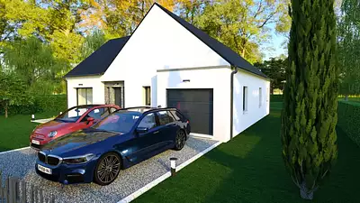 Maison neuve, 100 m²