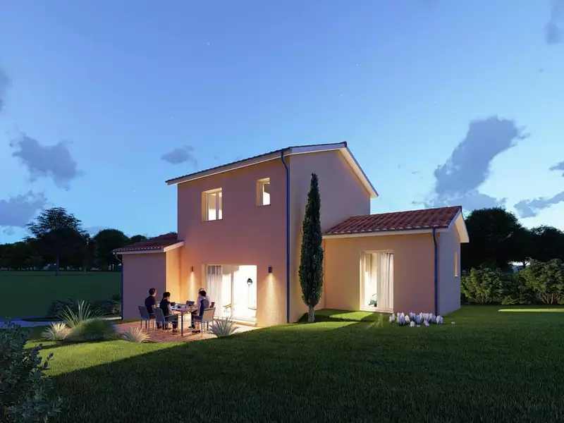 Maison neuve, 90 m² - Châtillon-sur-Chalaronne (01400)