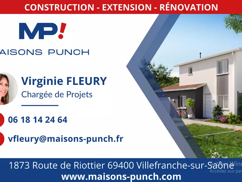 Maison neuve, 83 m² - Douvres (01500)