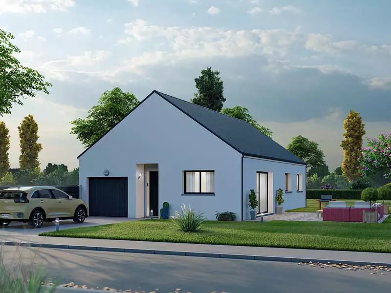 Maison neuve, 89,5 m² - Clermont (60600)
