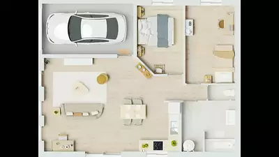 Maison neuve, 75 m²