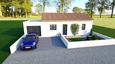 Maison neuve, 62 m²