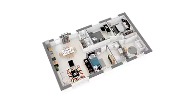 Maison neuve, 91 m²