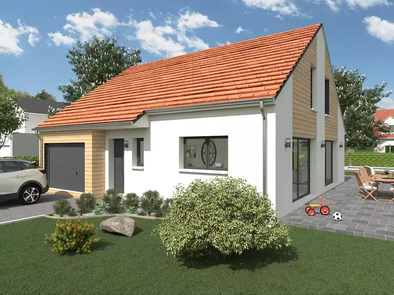 Maison neuve, 85 m² - Bernaville (80370)