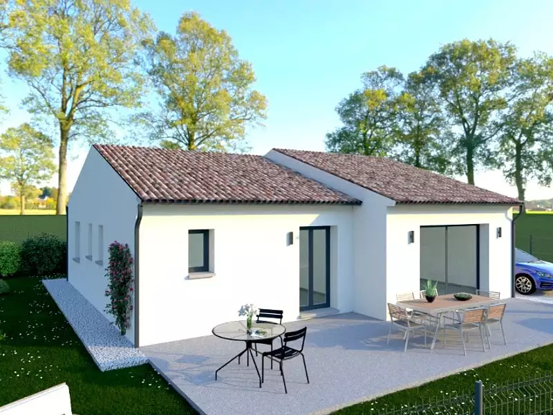 Maison neuve, 95 m² - Volx (04130)