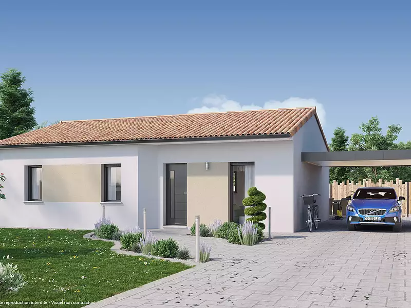 Maison neuve, 82 m² - Vielle-Saint-Girons (40560)