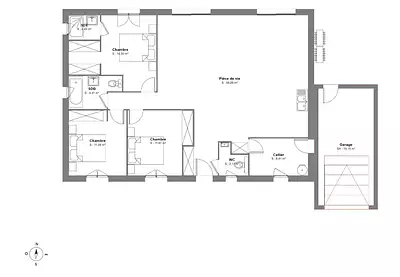 Maison neuve, 110 m²