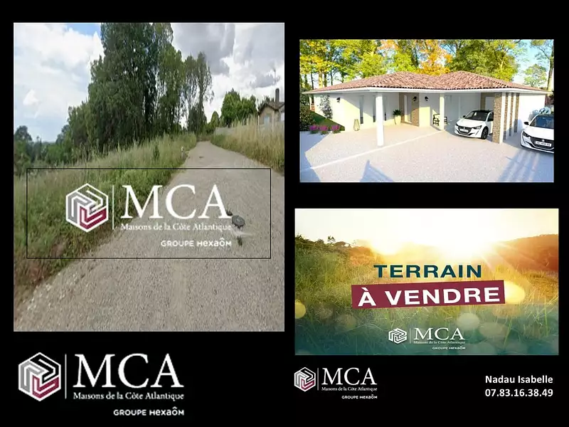 Terrain à bâtir, 787 m² - Prignac-et-Marcamps (33710)