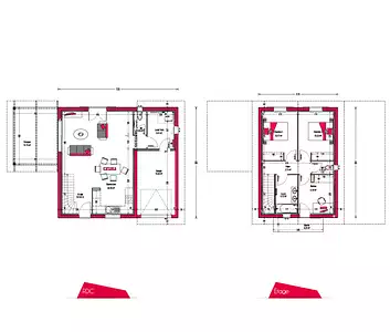 Maison neuve, 90 m²