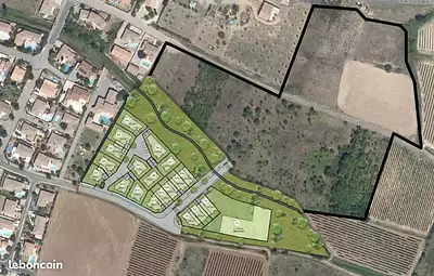 Terrain à bâtir, 411 m²