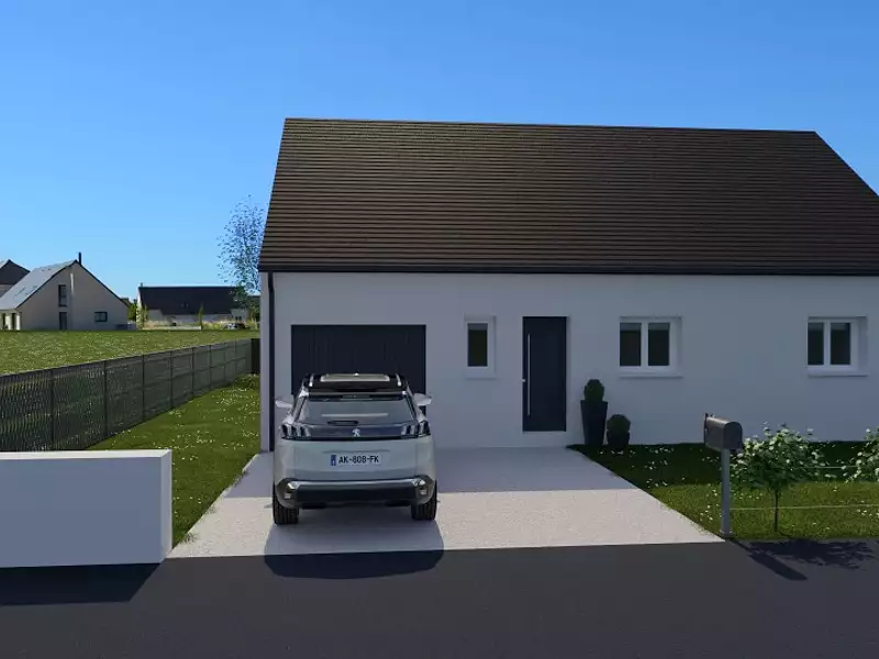 Maison neuve, 97 m² - Mettray (37390)