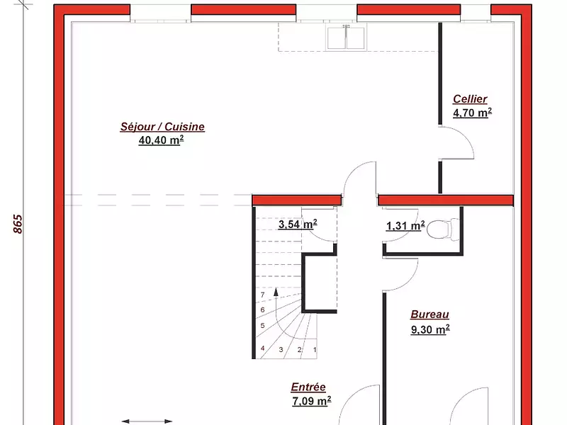 Maison neuve, 130 m² - Antony (92160)