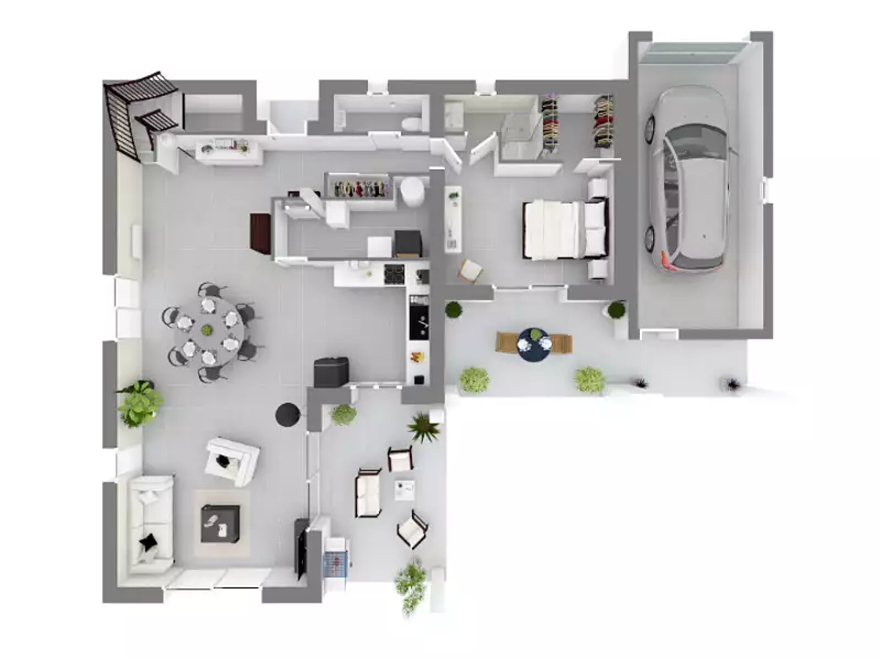Maison neuve, 140 m² - Gigean (34770)