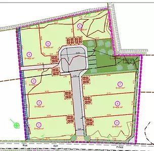 Terrain à bâtir, 413 m²