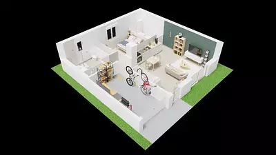 Maison neuve, 50 m²