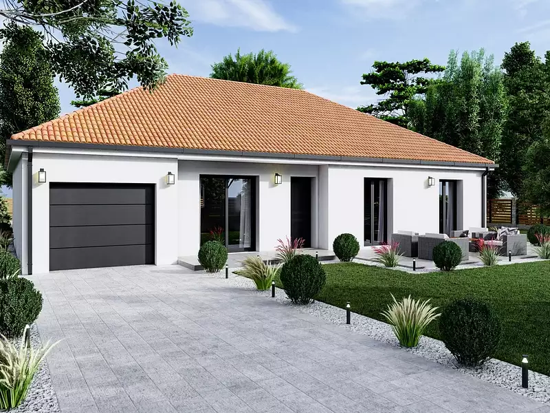 Maison neuve, 82 m² - Neufchâtel-en-Bray (76270)