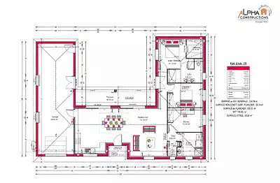 Maison neuve, 106 m²
