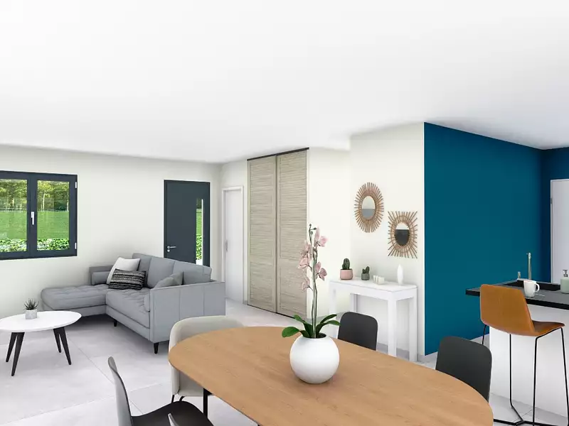 Maison neuve, 90 m² - Sainte-Euphémie (01600)
