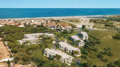 Les Voiles d'Or à 400m de la plage