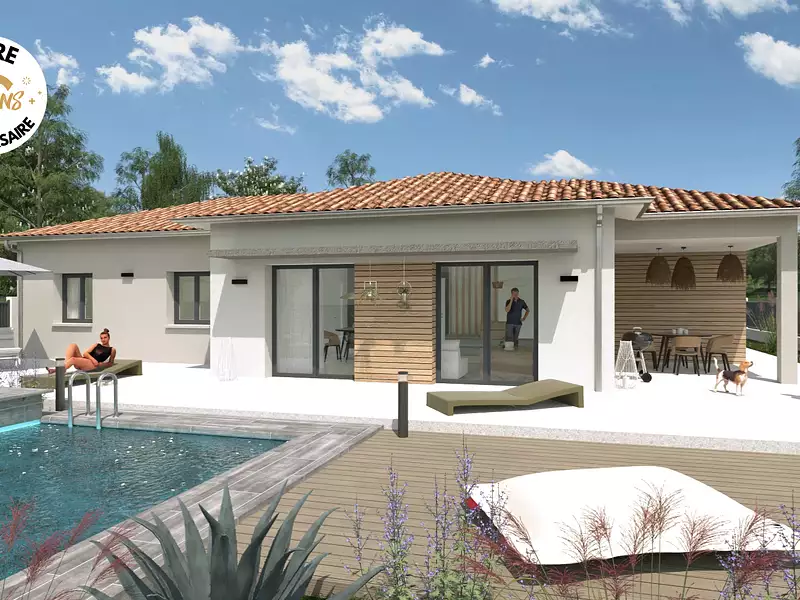 Maison neuve, 114 m² - Châtenoy-en-Bresse (71380)