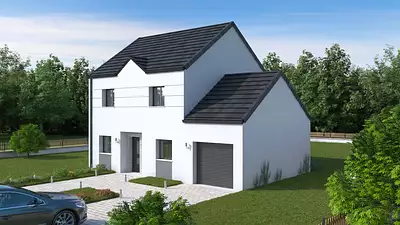 Maison neuve, 103,48 m²