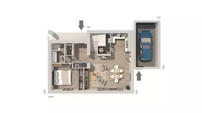 Maison neuve, 95 m²