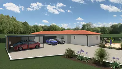 Maison neuve, 136 m²