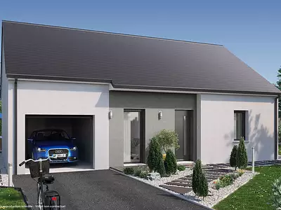 Maison neuve, 63 m²