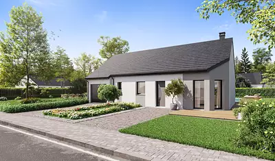 Maison neuve, 84,29 m²