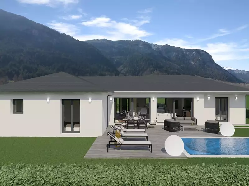 Maison neuve, 115 m² - Revonnas (01250)