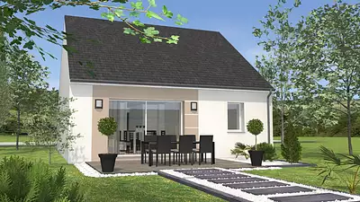 Maison neuve, 61 m²