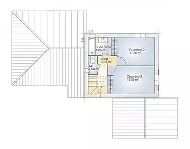 Maison neuve, 105 m²