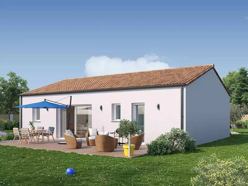 Maison neuve, 89 m² - Sainte-Flaive-des-Loups (85150)