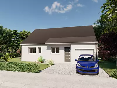 Maison neuve, 75 m²