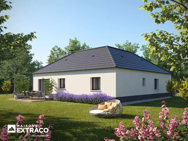 Maison neuve, 98 m² - L'Hôtellerie (14100)