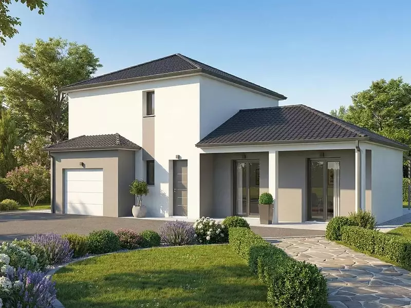 Maison neuve, 83 m² - Bois-Guillaume (76230)