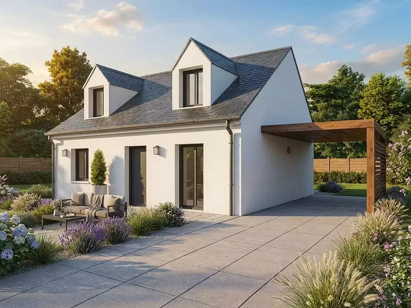 Maison neuve, 86 m² - Sablé-sur-Sarthe (72300)