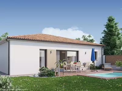 Maison neuve, 106 m² - Beaupréau (49600)