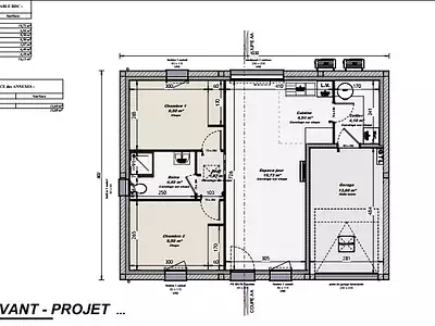 Maison neuve, 55 m²