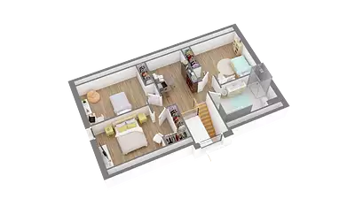 Maison neuve, 107,28 m²