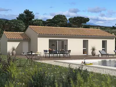 Maison neuve, 75 m²